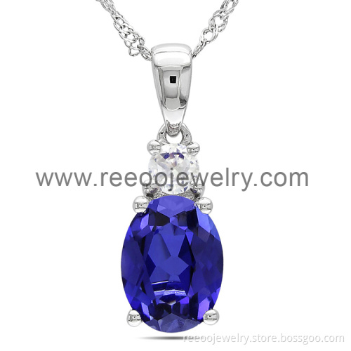 925 Silver Jewelry, Amethyst Fashionable Jewelry Set